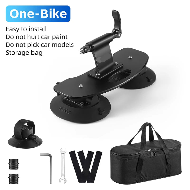 Suction Cups Bike Rack