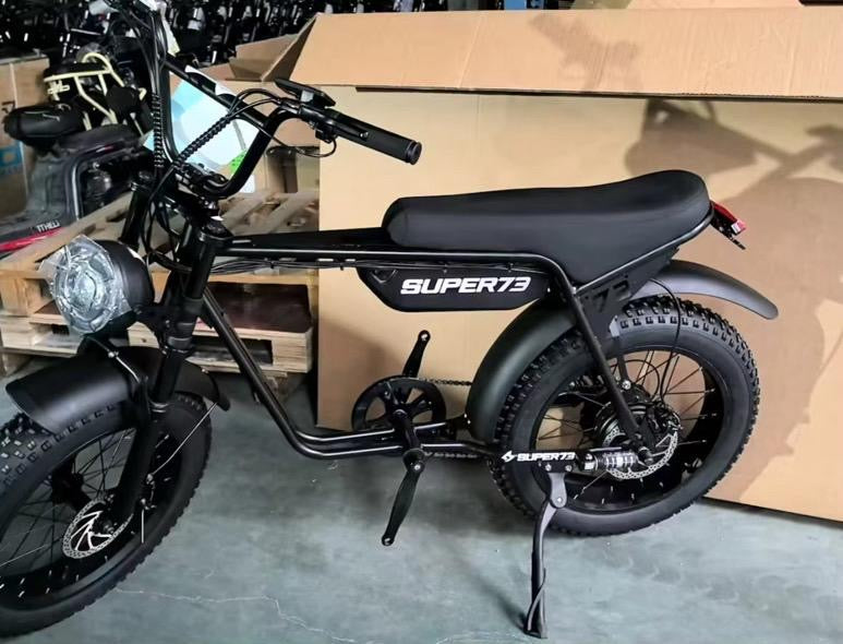 Super 73 E Fatbike Black