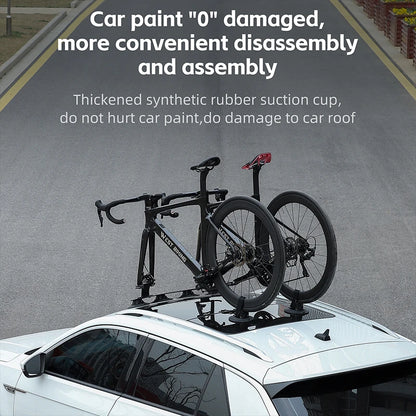Suction Cups Bike Rack